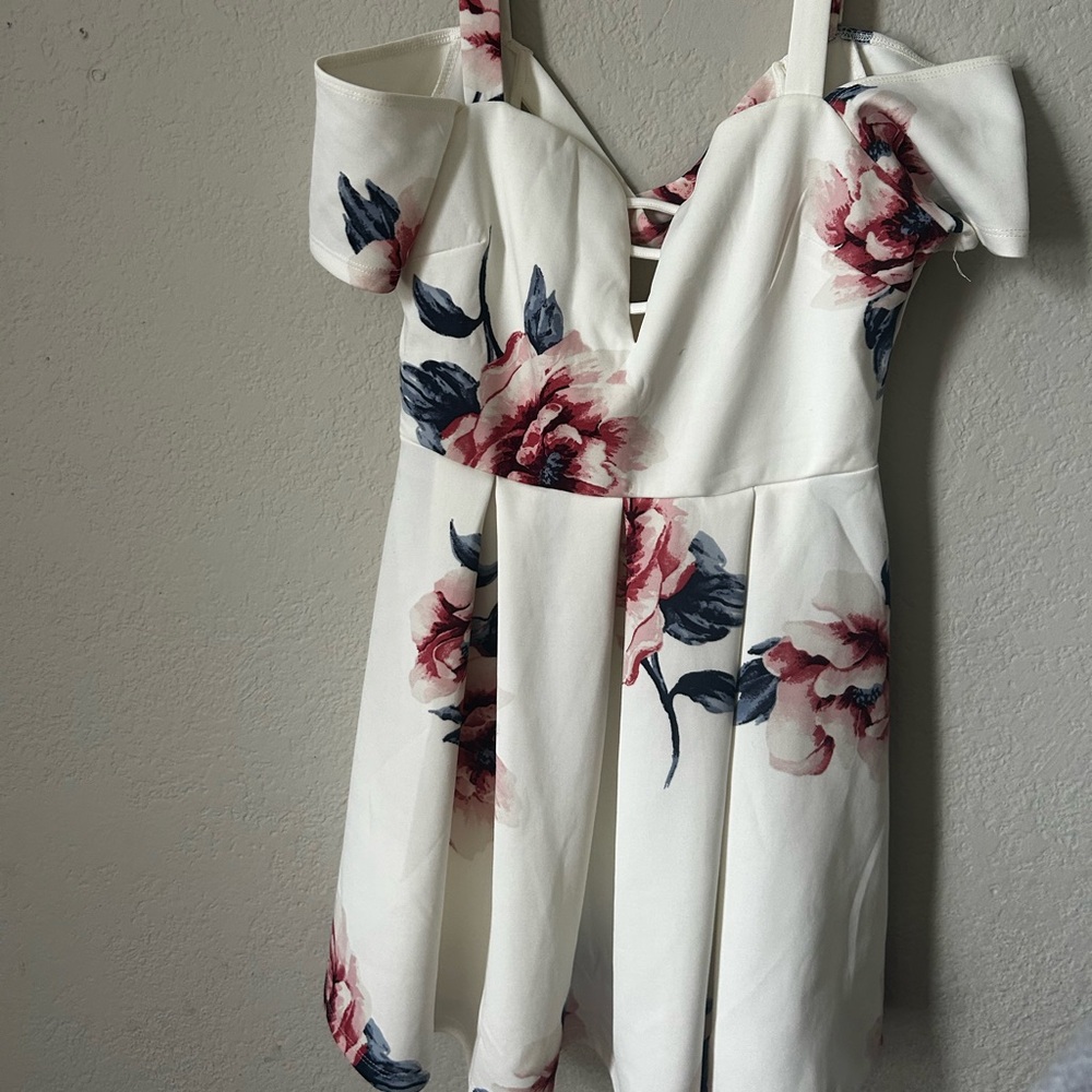 mini floral dress